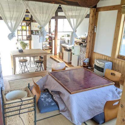 天空cafe寿ぐ Villa Yufu Buitenkant foto