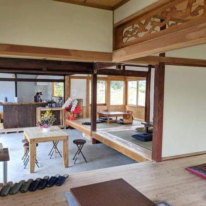 天空cafe寿ぐ Villa Yufu Buitenkant foto